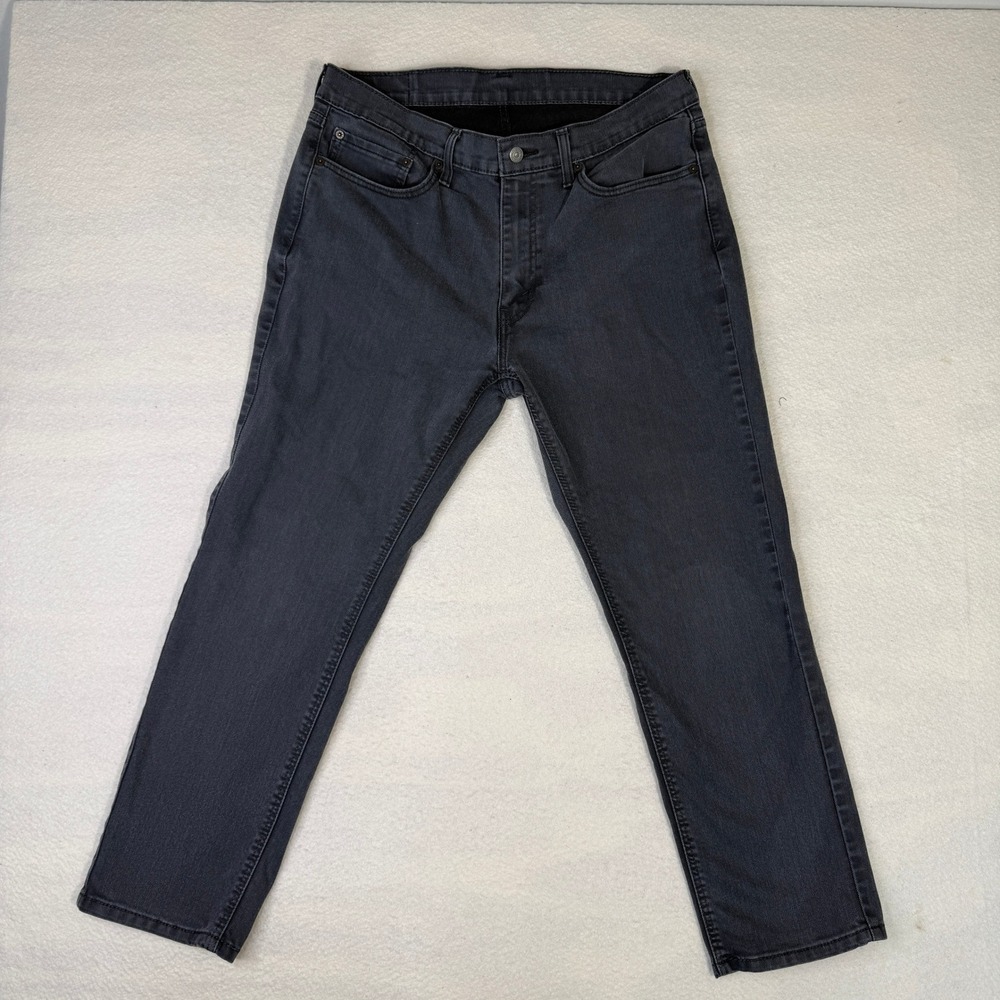 Levis 541 Athletic Taper Jeans Mens 36x30 Grey Stretch Denim Pants 18181-0005